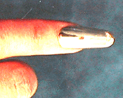 Gold finergnail