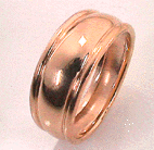 gold rim ring